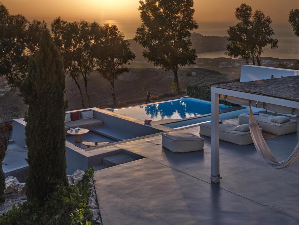 Santorini Heights Leilighet Pýrgos Eksteriør bilde