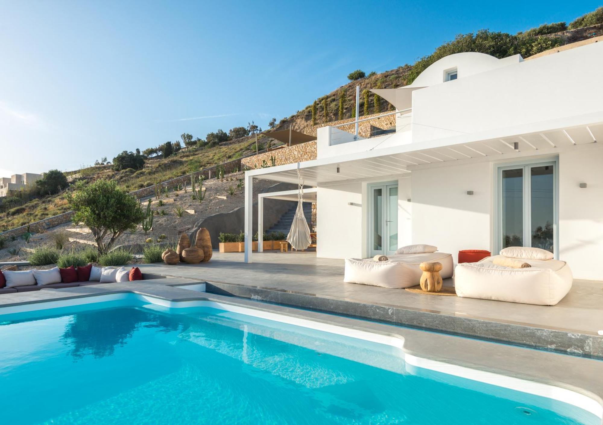 Santorini Heights Leilighet Pýrgos Eksteriør bilde